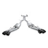 Stainless Works 22-25 Cadillac CT5-V Blackwing Catback Exhaust - Black Chrome Tips - CT5V22CB-BC Photo - out of package