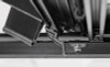 Access LOMAX Tri-Fold 16-23 Toyota Tacoma 6ft Bed (Split Rail) - B5050029 Photo - Mounted