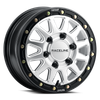Raceline A14SB Alpha 15x7in /  BP / 25mm Offset / 68mm Bore - Hyper Silver w/Black Ring - A14SB-57012+25 Photo - Primary