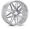 Vossen HF-7 22x9.5 - 5x108 - ET32 - Deep Face - 63.4 - Silver Polished Wheel - HF7-2J40 Photo - Primary