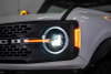 DV8 Offroad 2021-2025 Ford Bronco Black Headlights - HLCBR-01 Photo - out of package