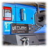 Turn Offroad 2018+ Jeep JL License Plate Relocation - JLEA1-M1 Photo - Close Up