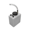 7 Gallon RV Portable Galley Grey Water Tank