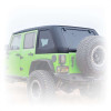 Turn Offroad 07-18 Jeep JK 4 Door Fastback Hardtop 1 Piece Primer White - HTJKFB-M4W Photo - Close Up
