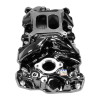 Edelbrock Chevy SB Performer RPM Intake Manifold - Black Plasma Finish - 7101-BP Photo - Primary