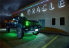 Oracle 07-13 Chevrolet Silverado LED Round Style Headlight Halo Kit - Blue - 2639-002 Photo - lifestyle view