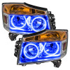 Oracle 04-07 Nissan Titan LED Headlight Halo Kit - Blue - 2674-002 User 1