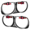 Oracle 15-23 Dodge Challenger Pre-Installed LED Halo Headlight Bezel - Amber - 7739-005 Photo - Primary