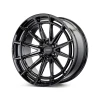 Vossen HFX-5 - 24x10 - 6x139.7 - ET3 - Deep Face - 106.1 - Gloss Black Wheel - HFX5-4G40-03 Photo - Primary