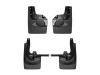 WeatherTech 18-22 Jeep Wrangler Front & Rear Mudflaps - Black - 110100-120099 Photo - Primary