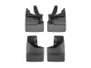 WeatherTech 21-25 Ford Bronco Bumper Style 2 Front & Rear Mudflaps - Black - 110189-120145 Photo - Primary
