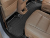 WeatherTech 14-19 Toyota Highlander 2nd Row Rear FloorLiner HP - Black - 446324IM Photo - Mounted