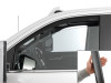 WeatherTech 20-26 Chevrolet Silverado 25/3500HD DC/CC Front Side Window Deflectors - Matte Black - 80977IMB Photo - Primary