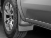 WeatherTech 2026 Tesla Model Y Front No Drill MudFlaps - Black - 110226 Photo - Mounted