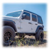 Turn Offroad 18+ Jeep JL 4-Door Fastback Hardtop - White - HTJLFB-M4W Photo - Close Up