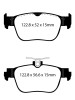 EBC 22-25 Audi A3 2.0L (t) Greenstuff Rear Brake Pads - DP22440 Photo - Unmounted