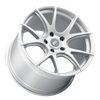 Forgestar CF5V 18x9.5 / 5x120 / ET42 / 64.1 HB - Gloss Silver - Non-BL Wheel - F225895D1P42 Photo - Close Up