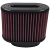 Air Filter For Intake Kits 75-5016, 75-5022, 75-5020 Oiled Cotton Cleanable Red S&B