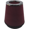 Air Filter For Intake Kits 75-2557 Oiled Cotton Cleanable 6 Inch Red S&B