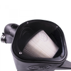 <p>Maximum Performance Our cold air intake for the 2013-2018 Dodge Ram Cummins 6.7L was engineered to minimize air restriction and flows 54.60 percent better than stock.</p>
<p>This kit comes with a fully enclosed airbox that protects the filter from dirt and keeps out engine heat.</p>
<p>Protect Your Engine. This kit comes with a massive, highly-efficient air filter which results in better performance and protects your engine.</p>
<p>Available in either 8-layer Cotton Cleanable or Dry Extendable media. Built In Swing Gate. In extreme heat, high loads, or high altitudes S&amp;B's swing gate pivots when your truck accelerates to full throttle, opening the ram-air duct mounted behind the grille which releases cooler and less restrictive air to your engine.</p>
<p>Our intake uses the same motor that drives Ram-Air to activate our swing gate, giving you all the benefits of the stock system, plus much more. Draws air from the wheelwell inlet under normal driving conditions or inclement weather conditions (ice, snow, rain) to protect against the elements. Silicone Filters and Couplers, Silicone is a premium rubber which will seal better and last longer.</p>
<p>It handles as much as 400F without cracking or tearing.</p>
<p>With a high friction surface and no oily residue, our Silicone Filters and Couplers won't slide off the tube or require you to wash your hands.</p>
<p>Want More Air? Use Both Inlets. Our swing gate functions the same as the stock air box, only better. Unlike stock which uses only one inlet at a time, our kit gives you the option of massive dual inlet airflow.</p>
<p>Simply remove the dam from the gate arm and re-attach when desired or to protect against harsh weather. Note: The game arm remains active even with the dam removed. This will prevent you from getting an Active Air Box code when both inlets are open.</p>
<p>Innovative Filter Inlet, The full round inlet radius provides for a smooth transition while allowing for a larger filter with more surface area. The result is better airflow and filtration.</p>
<p>Million Mile Warranty - S&amp;B Air Filters and Intake Kits purchased from Authorized dealers are backed by S&amp;B's Million Mile Limited Warranty. Only when used under the typical driving conditions and on vehicles or which they were designed. If one of our products is not performing properly or is defective, S&amp;B replace it.</p>
<p>Breath Easy. Your Engine and warranty are protected - Installing a S&amp;B Intake Kit or Air Filter will not void your vehicles warranty, as long as you properly install and maintain your intake kit or filter.<br /><strong>Details:</strong></p>
<ul>
<li>Fits 13-18 Dodge Ram 2500 / 3500 L6-6.7L Cummins</li>
<li>Filter Type Dry</li>
<li>Filter Dry Extendable</li>
<li>Replacement Filter KF-1037D</li>
<li>Filter Material Paper</li>
<li>Filter Color White</li>
<li>Color Black</li>
<li>Engine Manufacturer Cummins</li>
<li>Street Legal In All US States Yes</li>
<li>CARB Exempt ID D-590-19</li>
<li>Fuel Type Diesel</li>
<li>Liter 6.7 Liter</li>
<li>Warranty Million Mile Warranty</li>
</ul>