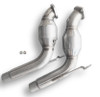 CVF - Stainless Steel Catted Downpipes for 2020–2022 3.0L Ford Explorer ST - FEST2022CDP-1