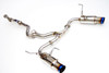 Invidia 08-11 STi Hatch / 11 WRX Hatch Dual N1 Single Layer Titanium Tipped Cat-back Exhaust - HS08STIGTT Photo - Primary