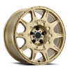 Method MR502 RALLY 17x8 +38mm Offset 5x4.5 67.1mm CB Gold Wheel - MR50278012138-2 Photo - Primary