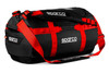 Sparco Bag Dakar Duffle LRG Black/Red - 016442NRRS Photo - Close Up