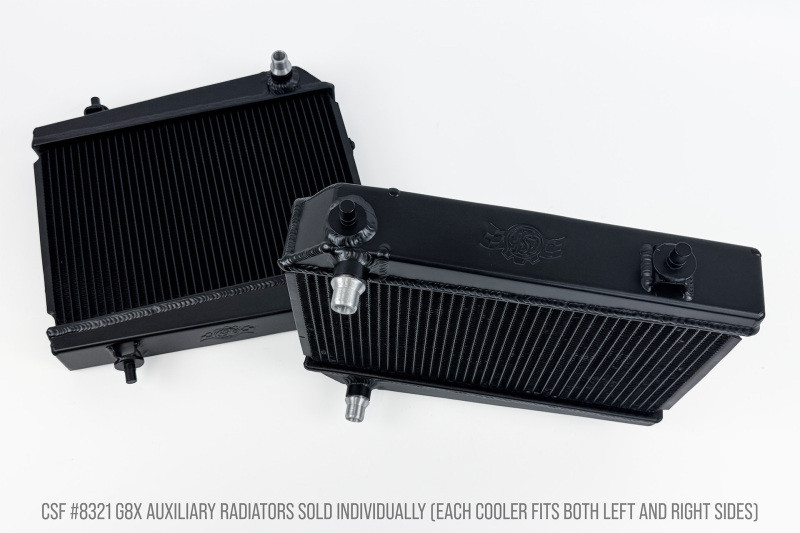 Powder Coated Steel Guards Mishimoto Radiator Stone Guards For BMW G8X ...