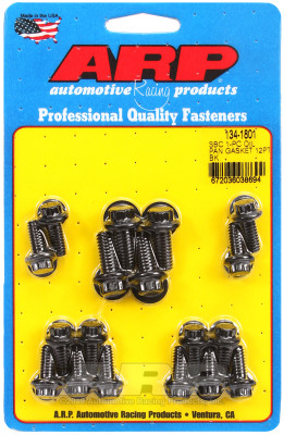ARP SB Chevy 1-pc Oil Pan Gasket 12pt Bolt Kit - 134-1801 Photo - Primary