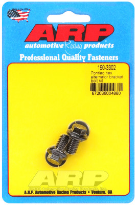 ARP Pontiac Hex Alternator Bracket Bolt Kit - 190-3302 Photo - Primary