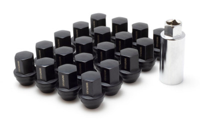 Wheel Mate WM14T Closed End Lug Nuts - QTY 20/Black - WM14TB20 User 1