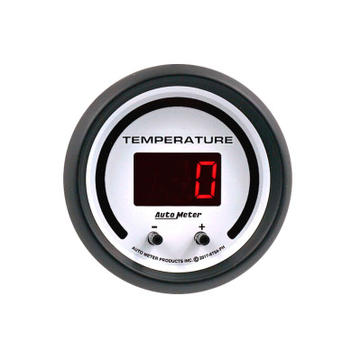 Autometer 52.4mm White Switchable 60-340 Degrees F / 40-170 Degrees C Phantom Elite Digital Gauge - 6754-PH User 2