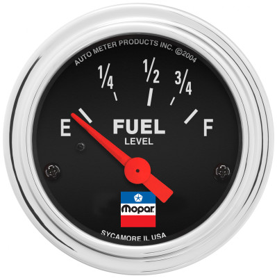Autometer Mopar Classic 52.4mm 73 E / 8-12 F Electric Fuel Level Gauge - 880785 Photo - Primary
