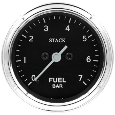 Autometer Stack 52mm 0-7 Bar M10 Male Pro Stepper Motor Fuel Pressure Gauge - Classic - ST3305C Photo - Primary