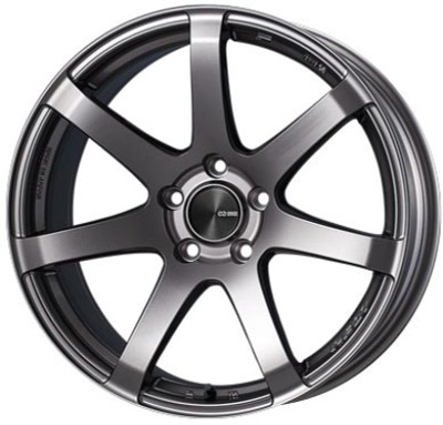 Enkei PF07 17x8 5x114.3 48mm Offset Dark Silver Wheel *Special Order/No Cancel* - 490-780-6548DS Photo - Primary