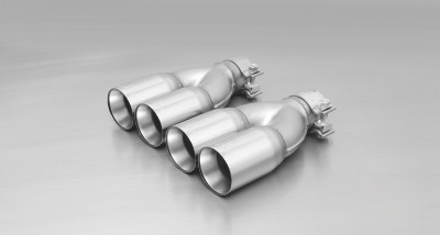Remus 2006 Peugeot 207 3 & 5 Door 1.4L Hdi/1.6L Hdi 76mm Straight Cut Chromed Tail Pipe Set (Pair) - 0010 04G Photo - Primary