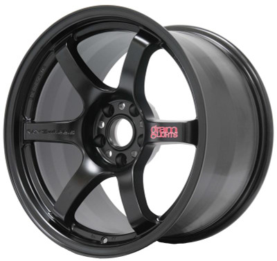 Gram Lights 57DR 17x9.0 +22 5-114.3 Semi Gloss Black Wheel - WGIQ22EH Photo - Primary