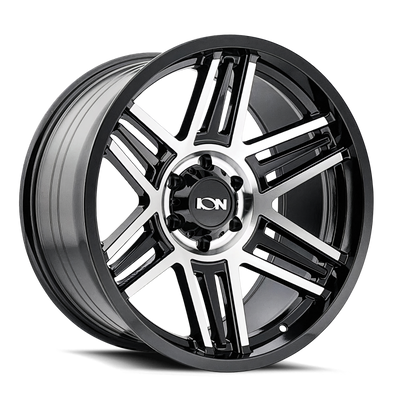 ION Type 147 17x9 / 5x127 BP / 0mm Offset / 78.1mm Hub Black/Machined Wheel - 147-7973BM0 Photo - Primary