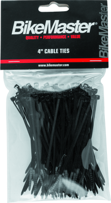 Bike Master Cable Tie 100/Pk Bm Blk 4in - 151672 Photo - Primary