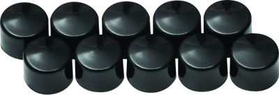 Kuryakyn Kool Kaps Gloss Blk 1/4in Allen - 2457 Photo - Primary