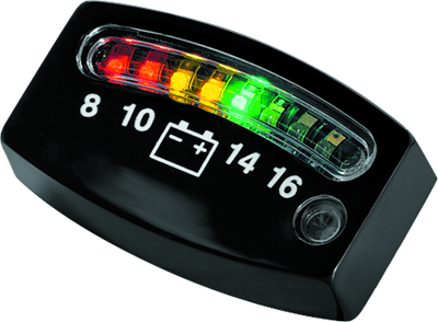 Kuryakyn Black Led Battery Gauge - 4218 Photo - Primary