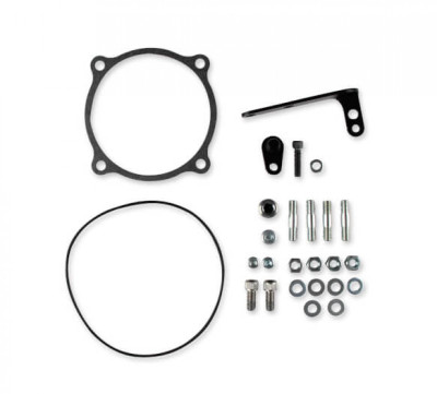 Holley EFI Cast Aluminum 4500 EFI Throttle Body Intake Elbow-Ford 5.0 To 4500-Black Finish (HOE-1300-249BK)