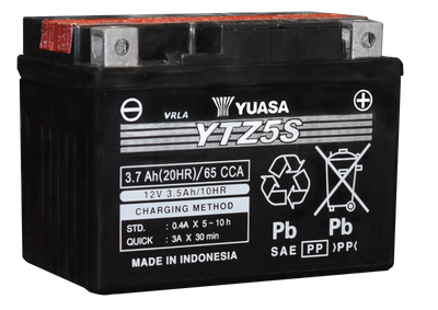 Yuasa Ytz5-Bs Yuasa Battery - YUAM62TZ5 User 1