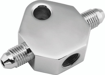 Bikers Choice Chr Brk Tee 1/8Ctr 3/8Side - 498410 Photo - Primary