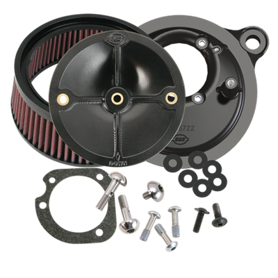 S&S Cycle Air Cleaner Kit Stealth Stock - 170-0060 User 1