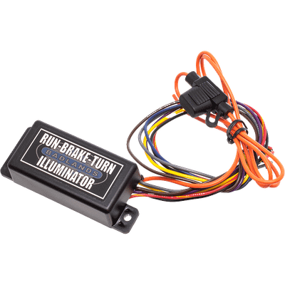 Badlands 86-13 Sportster Hard-Wire Illuminator (Run Brake Turn w/ lEQ) - ILL-01 Photo - Primary