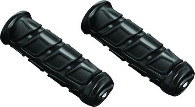 Kuryakyn Kinetic Grips Universal 1in Gloss Black - 6373 Photo - Primary