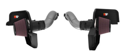 K&N 2024+ Ford Mustang V8 5.0L Typhoon Performance Air Intake System - 69-3541TC Photo - Primary