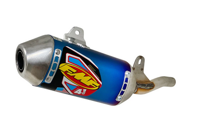 FMF Racing Honda CRF110F 19-24 SS Anodized Titanium Mini Moto Fact 4.1 Slip-On Muffler - 041593 User 1